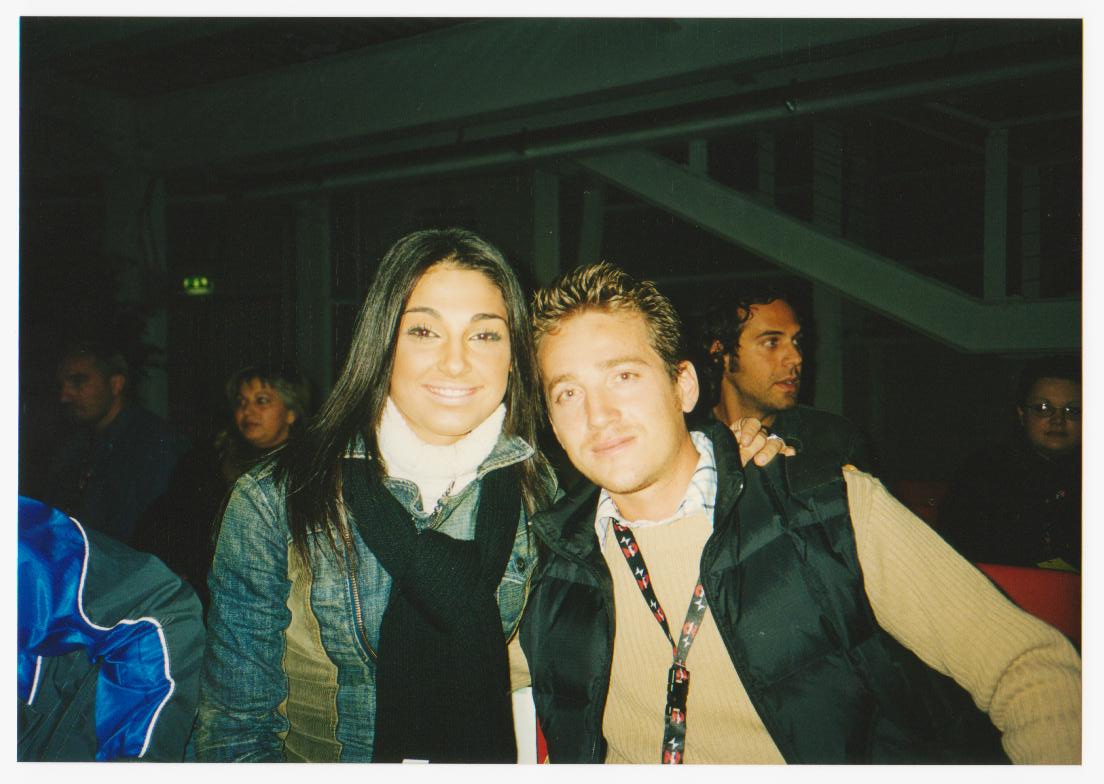 Marco Clerici con Anna Tatangelo all