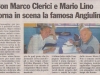 Marco Clerici e Mario Lino al lavoro per una nuova Angiulina