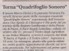 Quadrifoglio Sonoro 2016