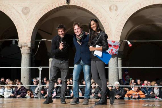 Edoardo Stoppa, Marco Clerici e Juliana Moreira