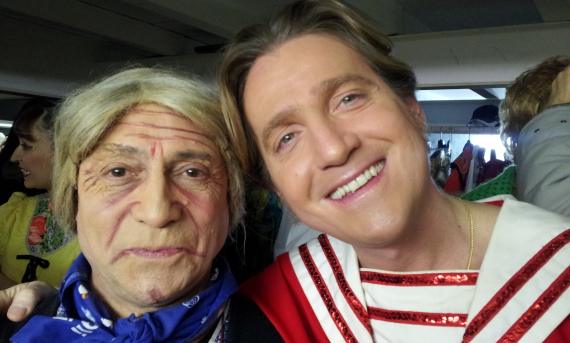 Marco Clerici con Roberto Paglino (Angiulina)