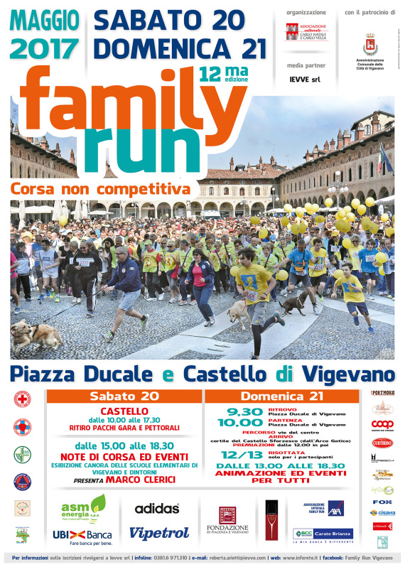 Manifesto Family Run 2017 stampa